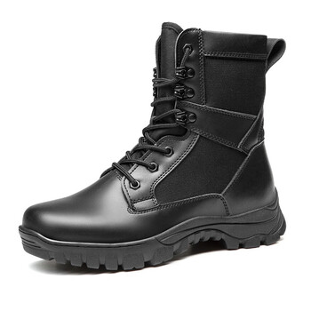 卓伦尚品新式16作战靴超轻战术靴wj陆战靴特战靴07a作战靴夏季透气作
