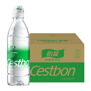 怡宝 运动盖饮用纯净水555ml*24瓶