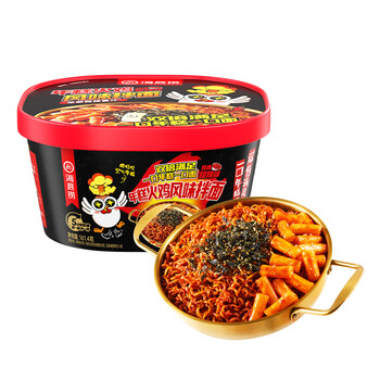 海底捞 年糕火鸡风味拌面161.4g*1盒（任选10件+赠1件+赠锅巴）