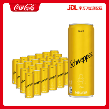 可口可乐 Coca-Cola 330ml*24罐汤力水 1.4一瓶