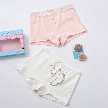 女宝宝内裤女童短裤1-3-6-9-12岁小女孩四角裤儿童裤头夏季薄款透气