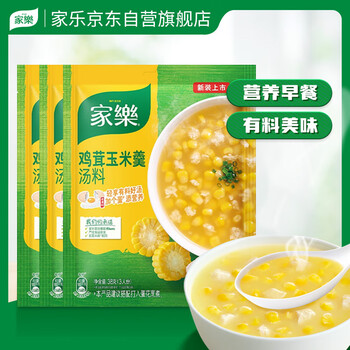 家乐 鸡茸玉米羹38g*3袋