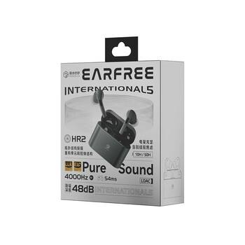 弱水时砂【线下款】earfree i5无线蓝牙耳机入耳式主动降噪hifi音质运动耳机 建议拍线上款 武士灰-线下款