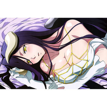 骨王周边海报overlord安兹不死者雅儿贝德夏提雅礼物动漫二次元028046