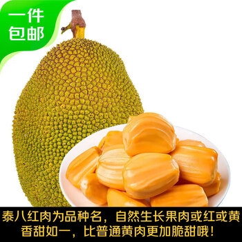 京鲜生 泰八菠萝蜜 8-10斤 市场果 生鲜水果 源头直发