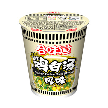 CUP NOODLES 合味道 京都浓厚鸡白汤风味方便面76g（任选12件）