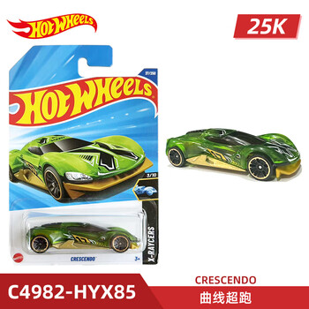 风火轮（HOT WHEELS）25K批次合金小车 法拉利F40 本田思域EF 路虎卫士90 奥迪90 曲线超跑