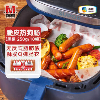 万威客 Maverick 脆皮热狗肠 黑椒味 250g