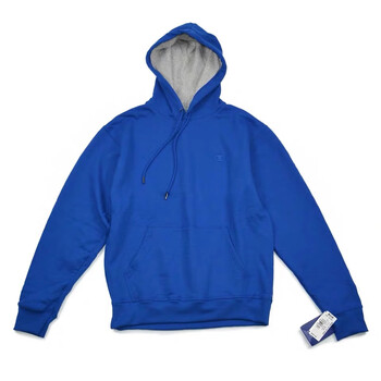 champion冠军(champion) 连帽双标刺绣情侣卫衣男女 宝蓝色 双标 xl