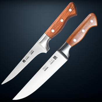 杀猪放血用刀剔骨分割刀专用屠夫刀小尖刀杀羊分割刀杀猪切肉德国工艺