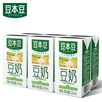 豆本豆 豆奶 125mL*24盒