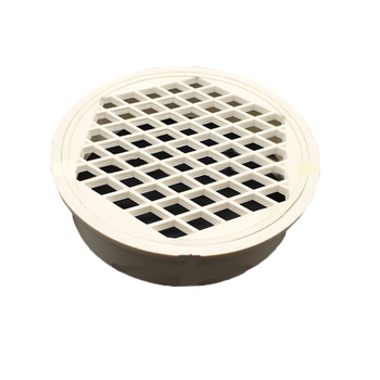 pvc管排水管内插地漏直插地漏50 75 110 160 200阳台简易地漏圆形 wqe