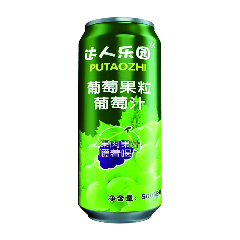 达人乐园葡萄果粒葡萄汁500ml*8礼盒装