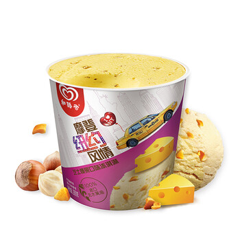 和路雪 摩登纽约风情 芝士口味 冰淇淋 290g 雪糕
