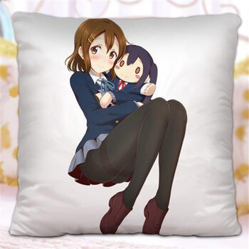 平泽唯轻音少女周边抱枕 二次元动漫双面图案靠枕头礼物 平泽唯09