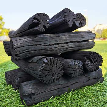 韵沐汐易燃果木炭户外烧烤碳荔枝炭天然无烟家用取暖户外烤肉 10斤