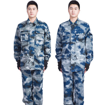 冬季迷彩服 男套装空军城市迷彩服夏季作训服冬季迷彩服/男女式数码