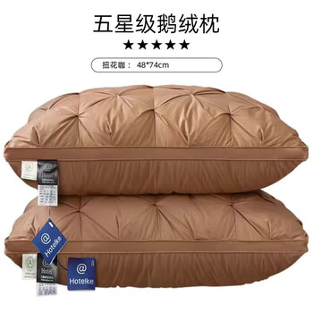 五星级酒店羽丝绒枕头枕芯