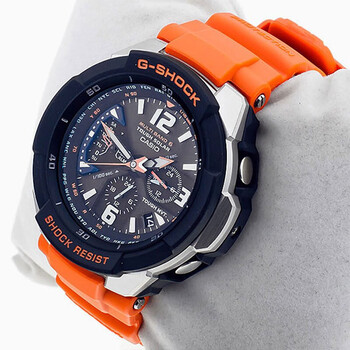 卡西欧casio飞行电波表太阳能时尚运动防水学生手表男表38524gw3000