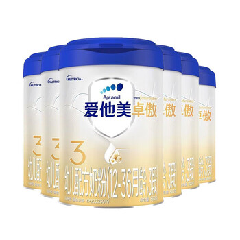 爱他美 卓傲幼儿配方奶粉3段（12—36月龄） 800g*6罐装