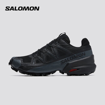 萨洛蒙(Salomon)男款 城市轻户外轻量透气敏捷舒适缓震越野跑鞋 SPEEDCROSS 黑色 475678 10 (44 2/3)