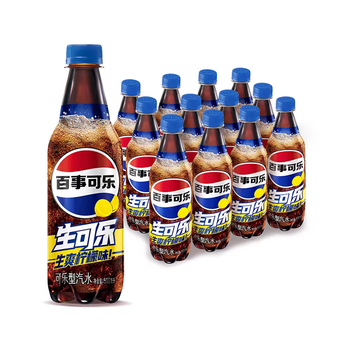 pepsi 百事 柠檬生可乐/无糖生可乐500ml*6瓶饮料汽水