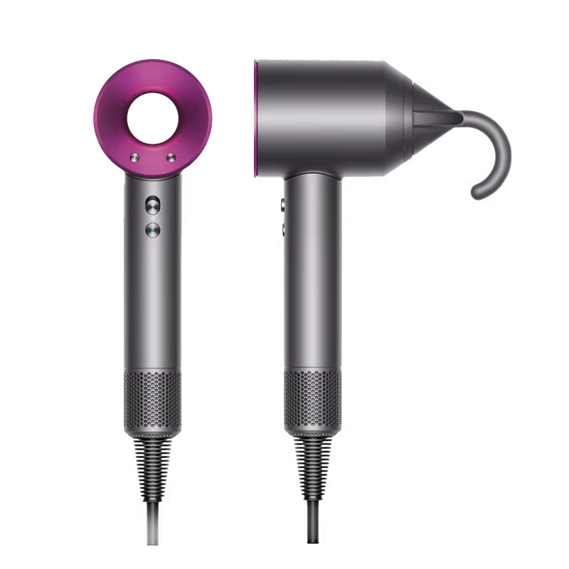 圣西曼无叶不伤发正品吹风机酒店风筒家用大功率发廊大功率护发电吹风 【经典森玫红】单风嘴 送支架顶配版 1.8米线