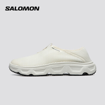 萨洛蒙(Salomon)男款 城市轻户外舒适网孔透气缓震休闲运动恢复鞋 REELAX MOC 6.0 香草色 477423 8 (42)