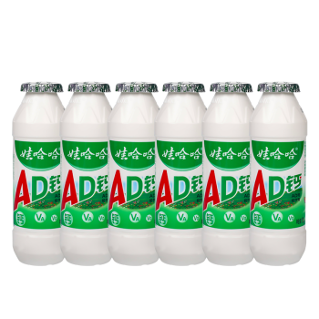 娃哈哈 AD钙奶100ml*6瓶