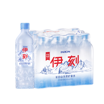 伊利 伊刻长白山天然矿泉水500ml*12瓶