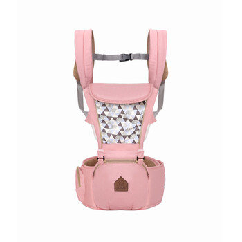 抱娃娃腰凳多功能双肩婴儿背带 抱娃凳腰背带透气 宝宝棉腰凳 yda2