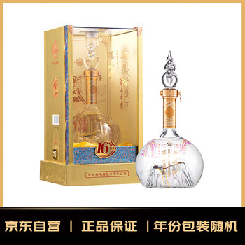 西凤酒 华山论剑16年 52%vol 凤香型白酒 500ml 单瓶装