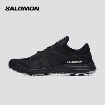 萨洛蒙(Salomon)男款 城市轻户外夏季透气舒适网洞两栖休闲运动鞋 AMPHIB BOLD 2 黑色 413038 8.5 (42 2/3)