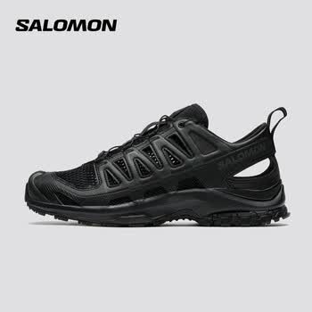 萨洛蒙（Salomon）男女款 城市轻户外山野型格复古潮流休闲运动鞋 XA PRO 3D AMPHIB 黑色 477400 40 (UK6.5丨 40)