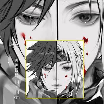 免息】王者荣耀周边色纸吧唧徽章明信片钥匙扣立牌 东方曜 澜 矅澜