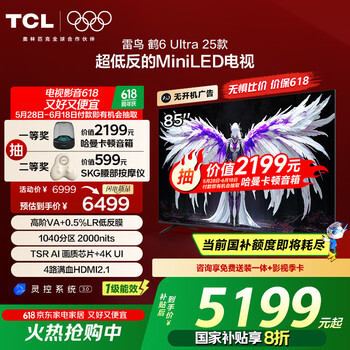 雷鸟 鹤6 Ultra系列 85S595C Ultra 液晶电视 85英寸 4K