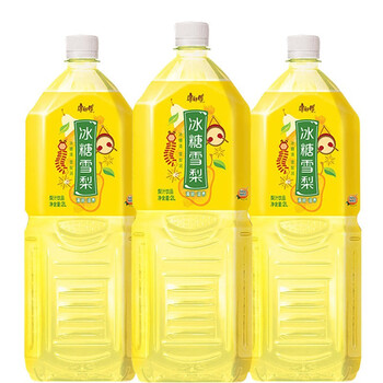 康师傅冰糖雪梨2l*6瓶梨汁果汁果味饮料大瓶实惠网红清润饮品整箱 [共