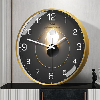 天丽鸟轻奢钟表挂钟客厅家用时尚创意现代简约艺术装饰时钟挂墙电子