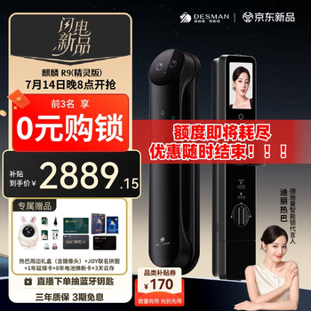 德施曼 麒麟 R9 智能门锁（精灵版）