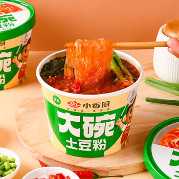 小香厨 大碗土豆粉122g*1桶