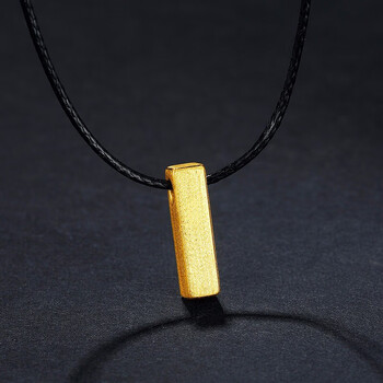 老凤凰老凤凰999黄金项链男文艺吊坠足金男士项链个性小众设计挂饰送