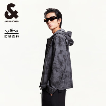 杰克·琼斯（JACK&JONES）春秋外套男士休闲夹克合集 2251SP006深蓝色 M 175