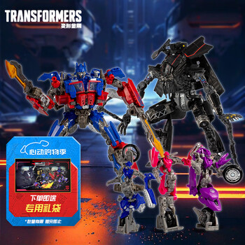 变形金刚(TRANSFORMERS)电影2堕落金刚的复仇天火擎天柱克劳莉娅阿尔茜艾丽塔套装G0294