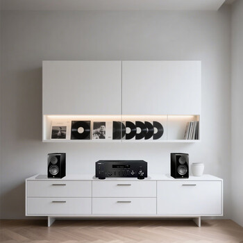 雅马哈（Yamaha）R-N600A HiFi功放流媒体高保真 发烧USB 光纤/同轴数字输入 蓝牙 WIFI Phono端口 黑色