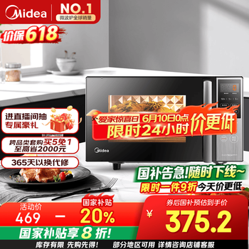 国家补贴：美的 PC20M5W 微烤一体机 20L