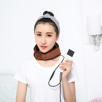 电加热艾绒护颈椎脖套发热护颈带热敷盐袋保暖保护脖子劲椎颈围圈