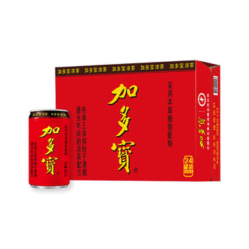 加多宝凉茶植物饮料200ml*24罐