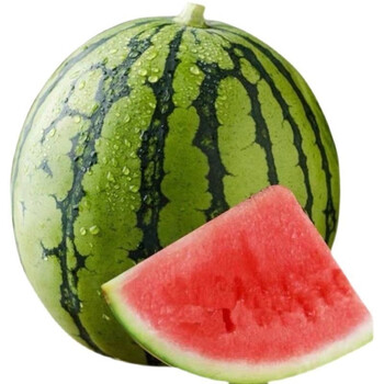 WOUYTWV云南美都麒麟西瓜薄皮甄选麒麟西 精美麒麟小西瓜 心品麒麟西瓜 8斤装净重 7-8斤（一个装