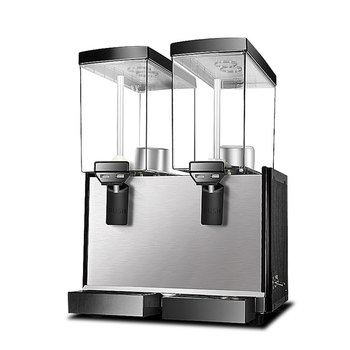 果汁机商用 冷饮机双缸冷热双用奶茶店 吧台式饮料机