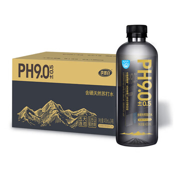 李墨白 含硒弱碱性天然苏打水 400mL*24瓶